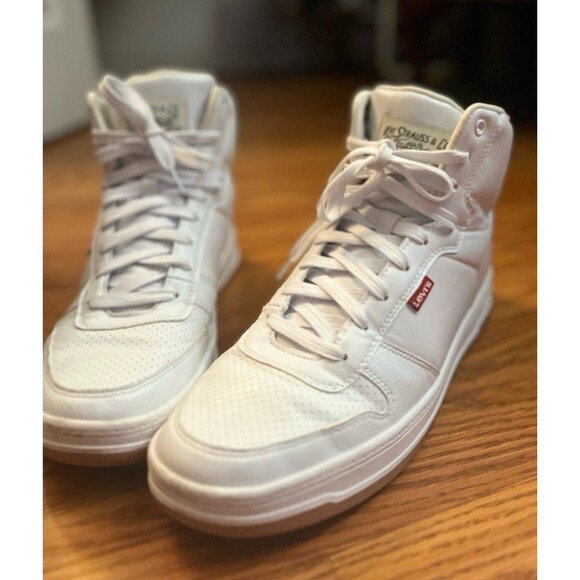 Levi's Drive Hi High Top Sneakers | Men's US 10.5 Women's US 12 | NWOB* - Picture 2 of 8